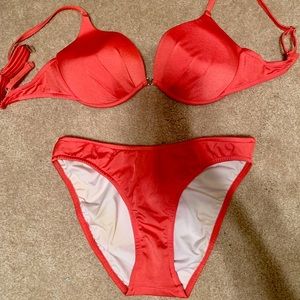 Coral Venus high leg swimsuit